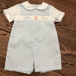 NWOT Petit Ami Dinosaur Shortall - 24 months